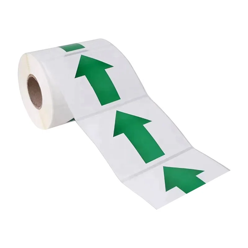 Red Arrow Dot Stickers Self Adhesive Peel Stick Label Products Inspection Defect Indicator 10mm