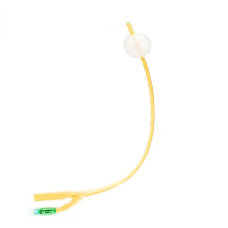 Latex Foley Sterile Medical Suction 2 Way Latex Pediatric Foley Silicone Catheter With Ce / Iso