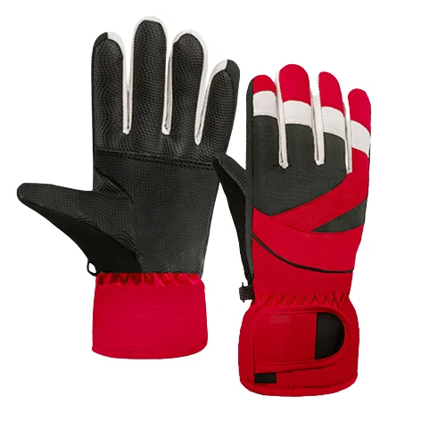 Kids Winter Gloves Water Resistant Touchscreen Warm Soft Lining Ski Gloves for Boys Girls 6-13 Years