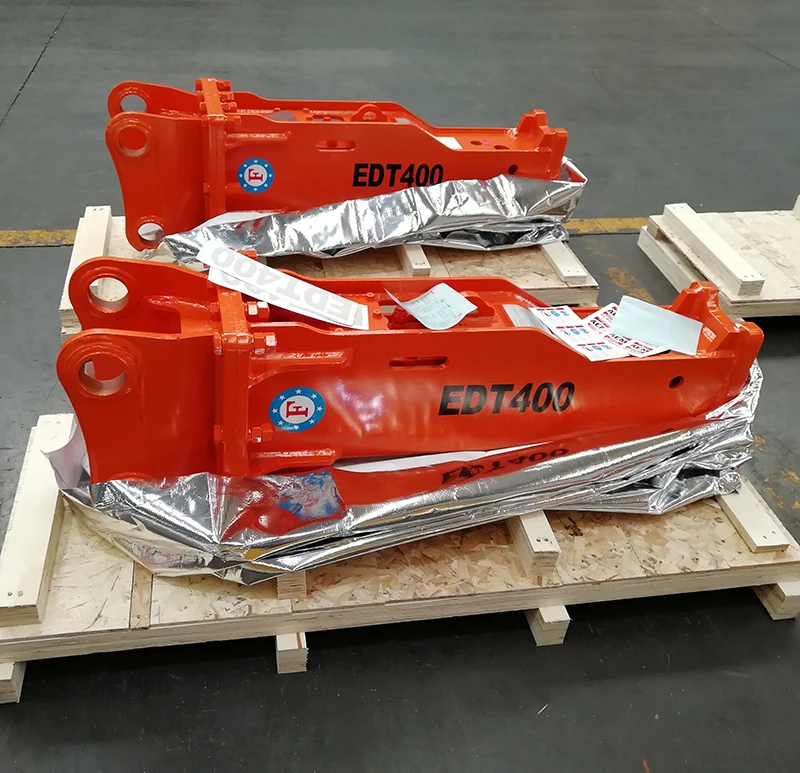 EDDIE Hydraulic Breaker Excavator Attachments Construction Machinery for Backhoe Loader and Skid steer loader