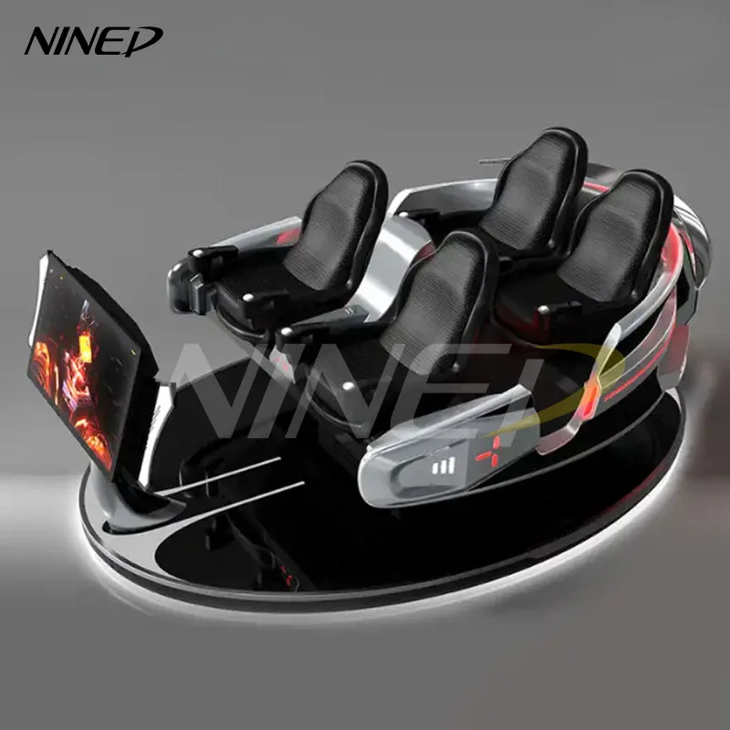 Guangzhou Dynamic Simulator Platform  VR Simulator 4 Seatss Equipment