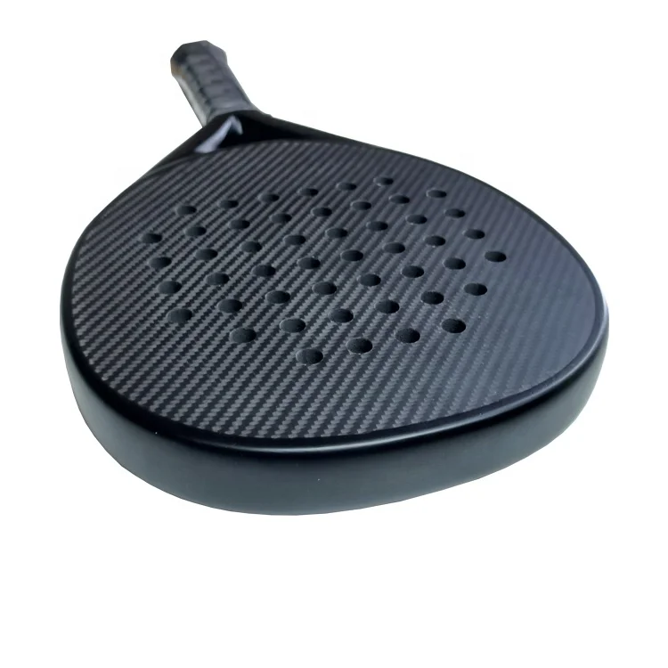 Latest arrival tear shaped carbon padel rackets mixing the power and control