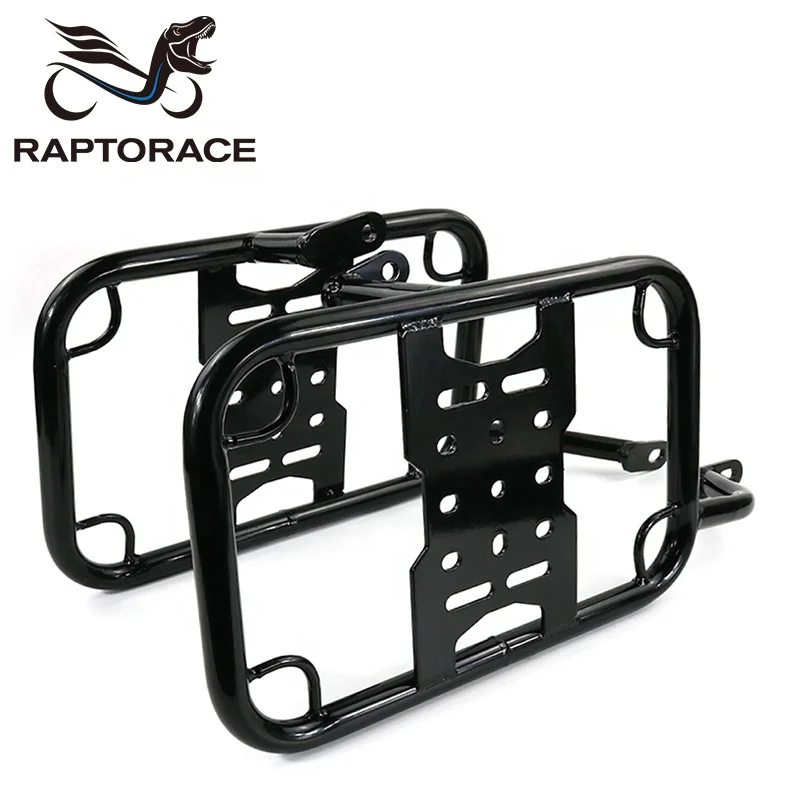 Raptorace fit for SUZUKI DR650 DR 650 1996-2021 aftermarket Saddlebag Support Rack Side Luggage Bracket Holder Supporter