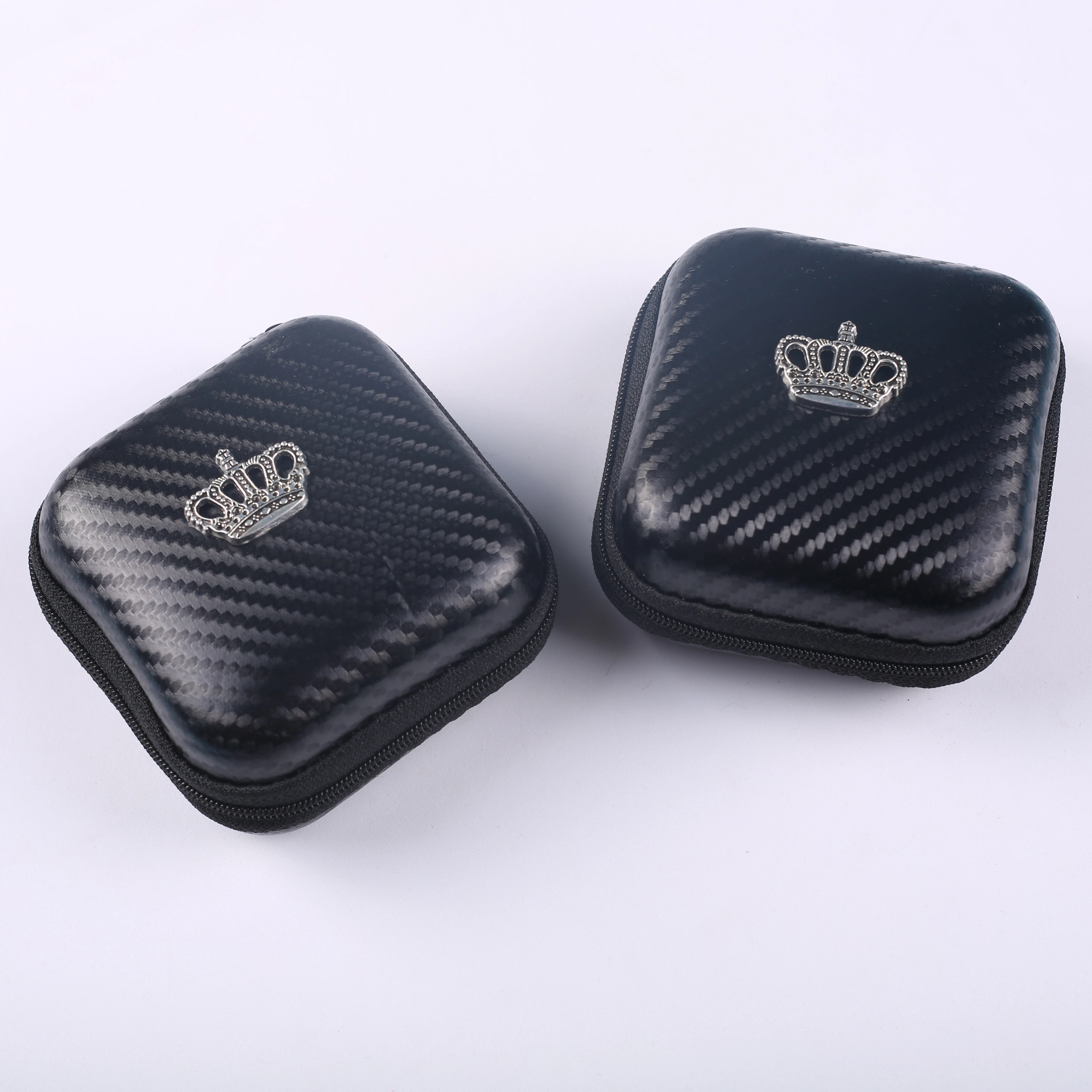 new design fashion OEM custom logo crown contact lens case