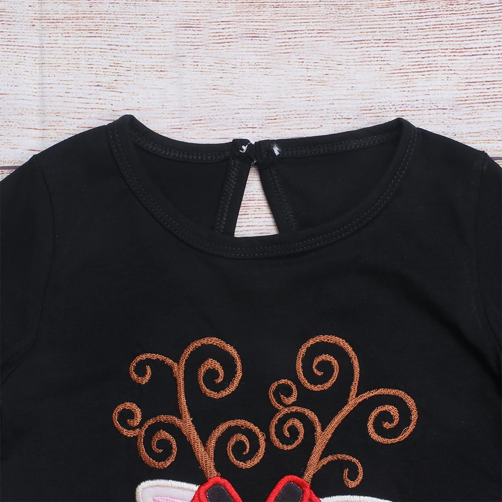 Popular Baby Boutique Girl Clothes Wholesale Pig Pattern Girl Clothes For Kids Wear