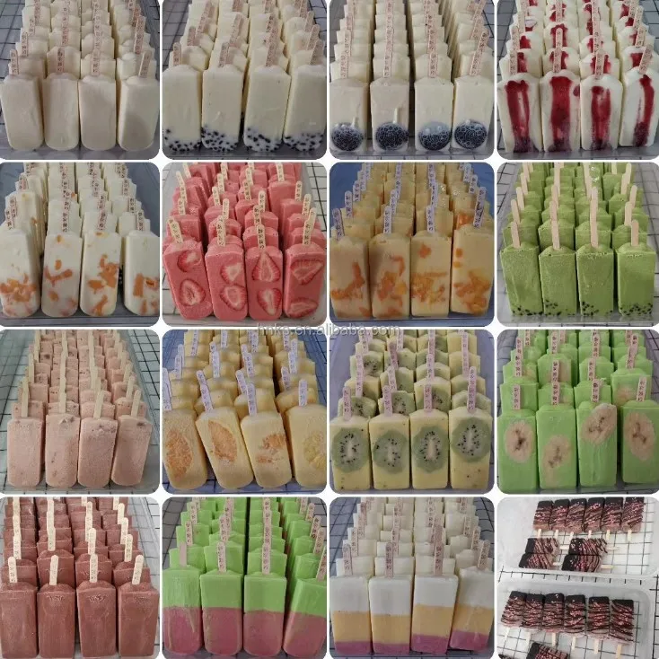 Commercial Ice Popsicle Maker Machine Customized Electric Freezer Popsicle Machine