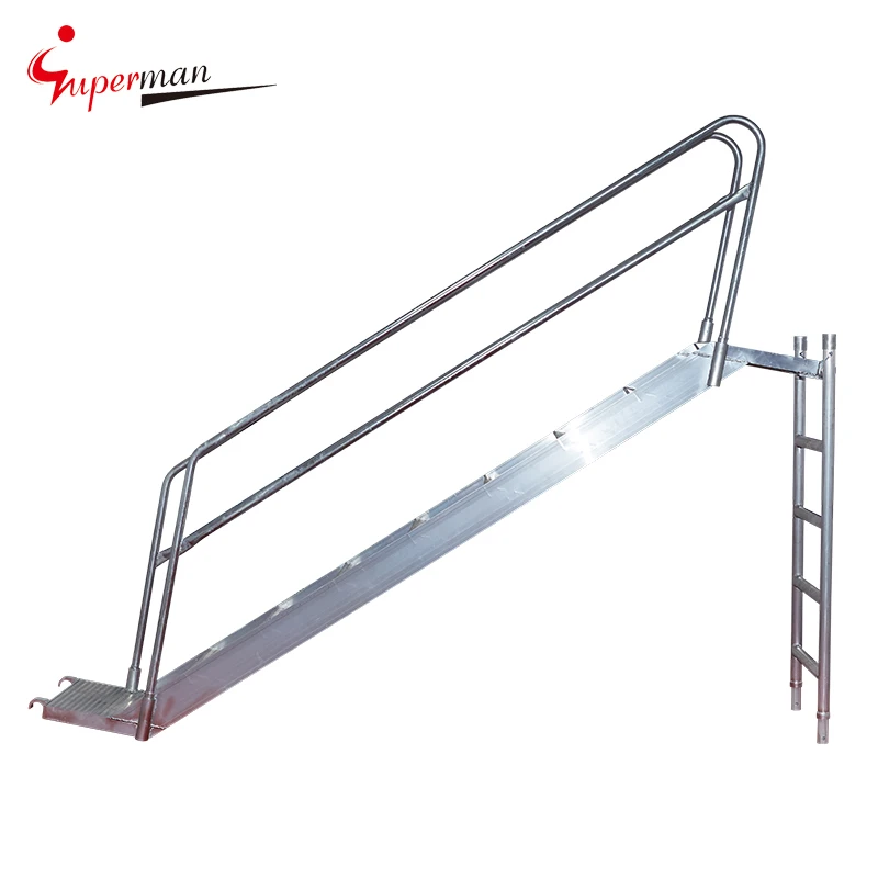 Оптовая продажа из Китая Armazem Uso Aluminio Passos Escadas Plataforma Movel com Carrico