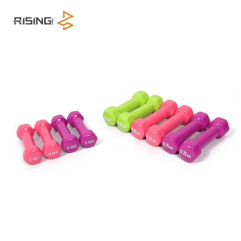 2020 Rising New Women dumbbell set gym equipments dumbbell set small Women dumbbells for home