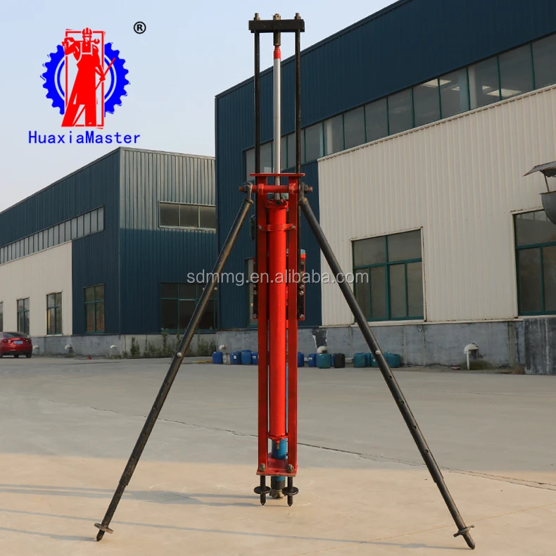 
huaxiamaster KQZ-70D lightweight pneumatic geology exploration machine/multifunction DTH drilling rig price 