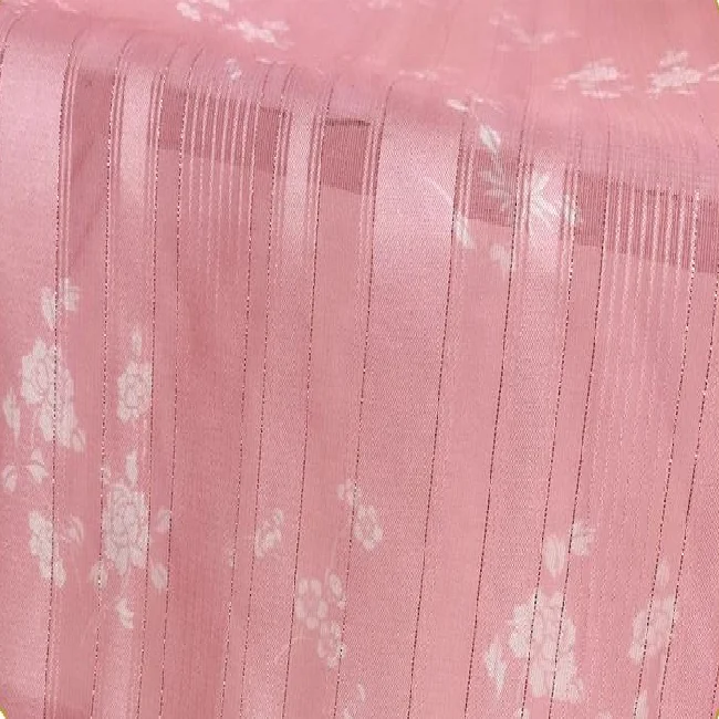 metallic silk chiffon Custom Pure metallic Silk Satin Fabric Silky Chiffon Fabric for dress