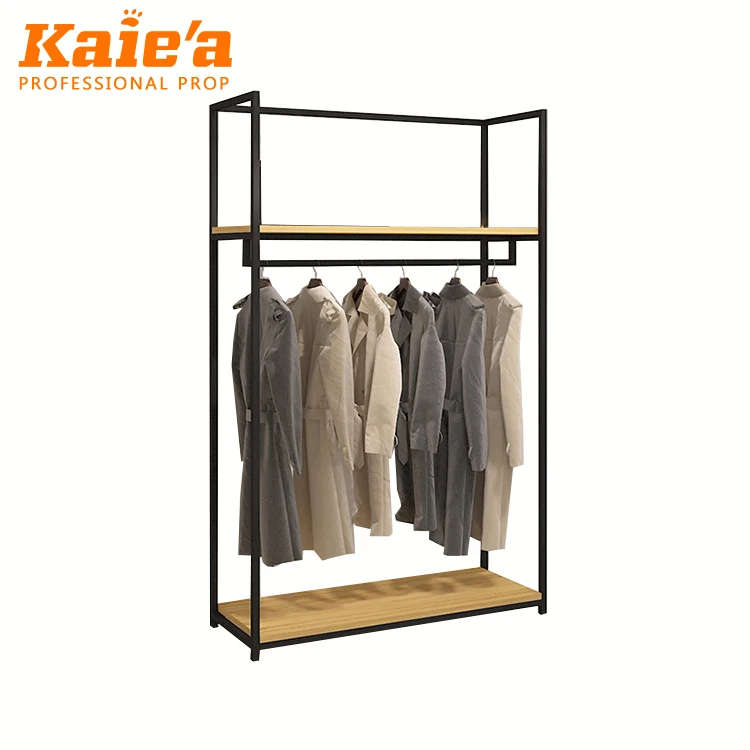 Clothes Shop Customized Clothing Rack For Boutique Garment Rack Stand Clothing Rack For Store
