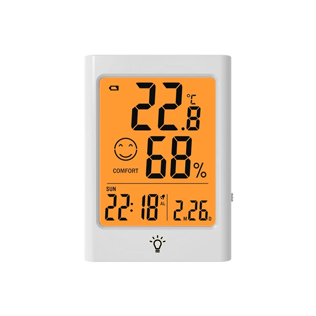 Digital Thermometer and Hygrometer with Temperature Gauge Humidity Sensor