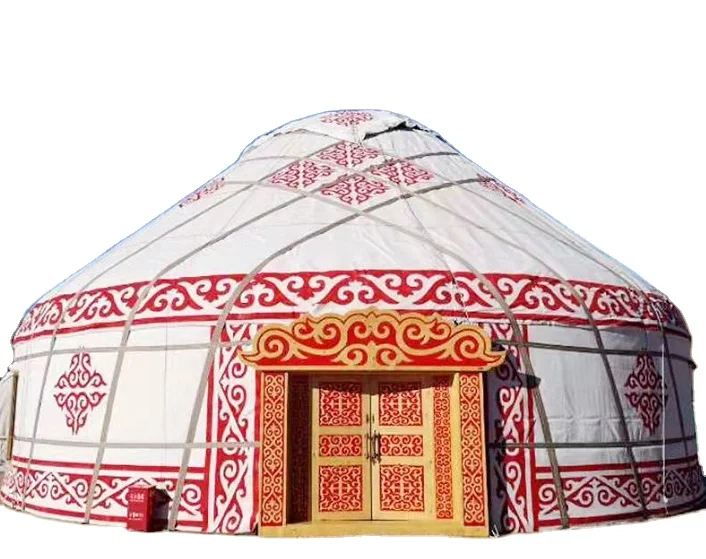 Mongolian Yurt  Ecological Bamboo Craft Yurt Tent