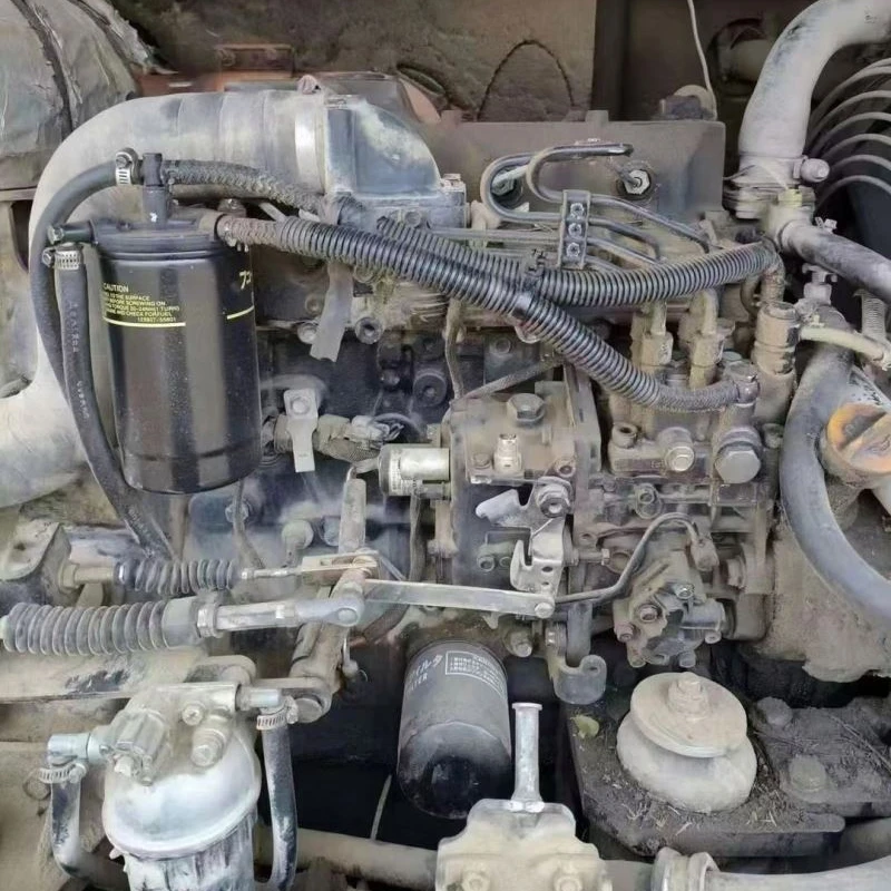 Small tyred wheeled excavators second hand DOOSAN DX55W Hyundai 60W Doosan DX60W small 6 Ton Used Wheel Excavator