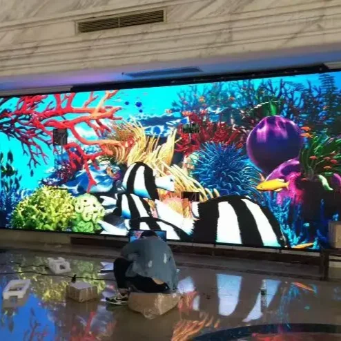 Small Pixel Pitch 4k Micro Video Wall Cinema Screen P0.9 P1.2 P1.5 P1.6 P1.8 Cob Led Panels Wall Led Screen Indoor