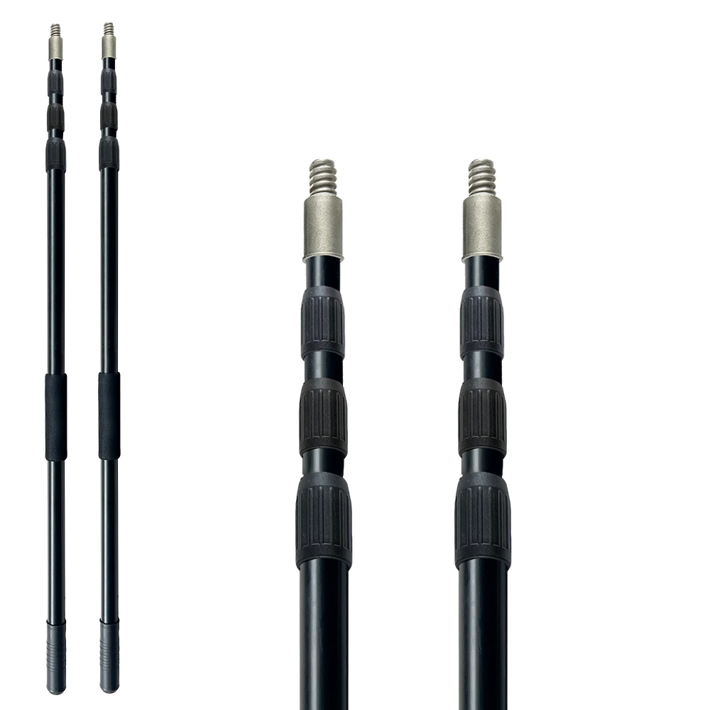 Qiyun Eco-Friendly Fruit Harvesting and House Cleaning Telescopic Pole Multipurpose Aluminum Extension Pole