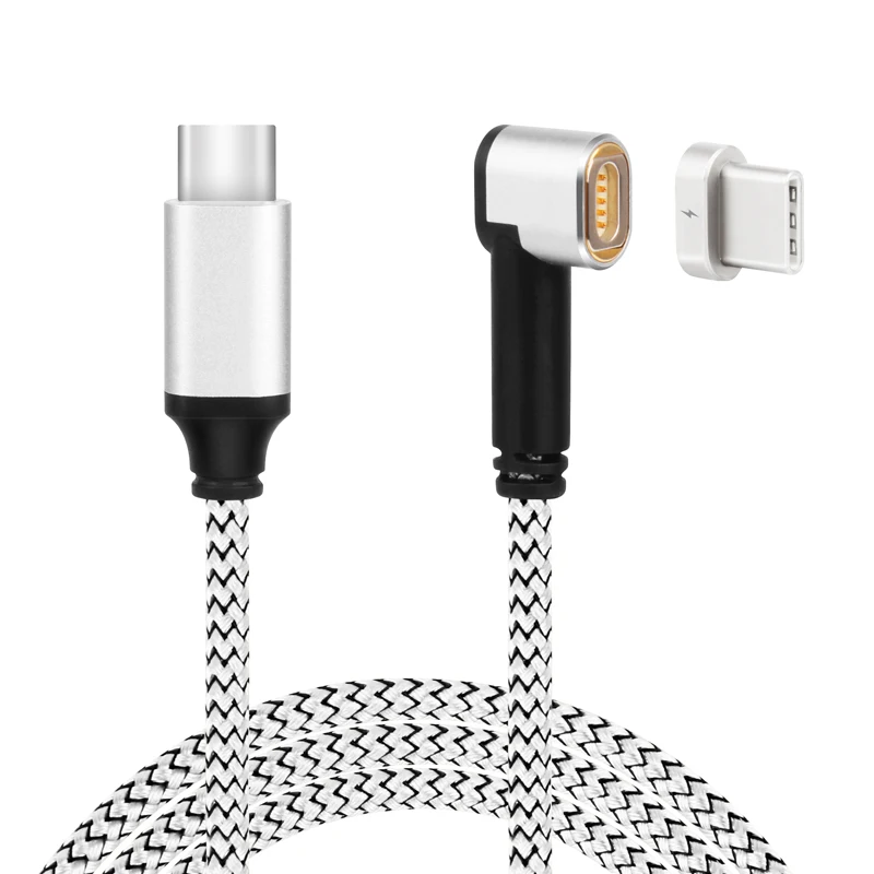 Дропшиппинг цены по прейскуранту завода-изготовителя Usb кабель с нейлоновой оплеткой 87 Вт USB-C для USB-C быстрой зарядки Тип C Магнитный Usb кабель для Macbook