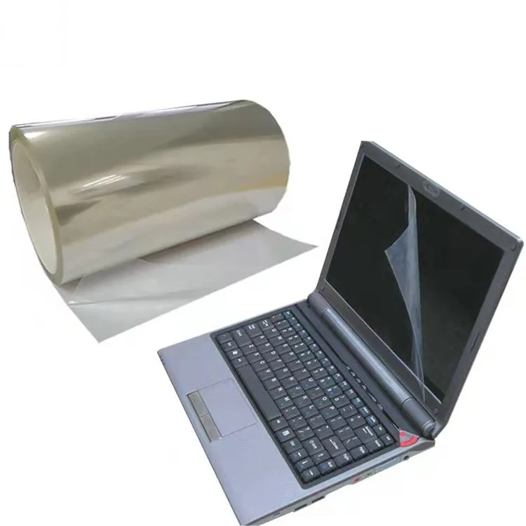 Factory Direct Sales PET Clear Plastic film Screen Protector for iPhone 13 14 Pro Max Recycle PET Plastic Screen Film