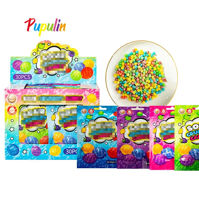 Palestine Sour mini chewy candy sour candy sweets crunch acid candy bean