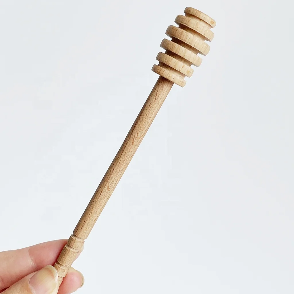 Мини-деревянная сотовая палочка-медовая мешалка для меда