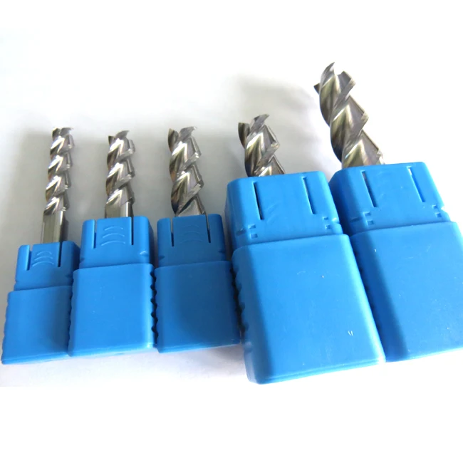Tungsten Carbide Indexable Cutters Endmill OEM Solid End Mill for Aluminum Cutting
