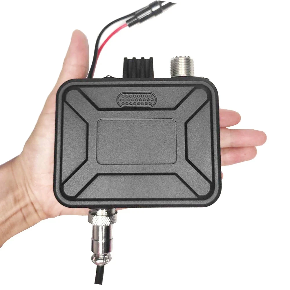 Anysecu WP-9900 Mini Mobile Radio 25W 200 Channels Dual Band WP9900 Transceiver VHF 136-174MHz UHF 400-480MHz Car Radio