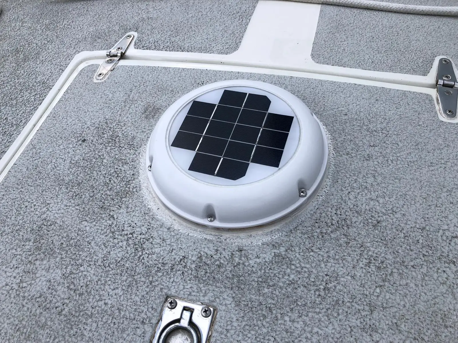 New Solar Ventilator with brushless DC motor