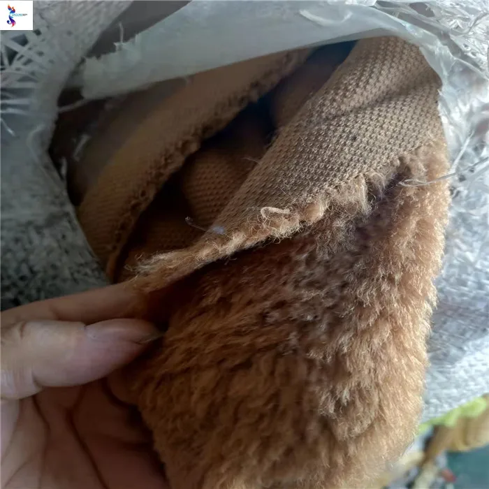 ready goods stock fabric wholesale hot selling cheap fabric  fake fur stock lot fabric kg