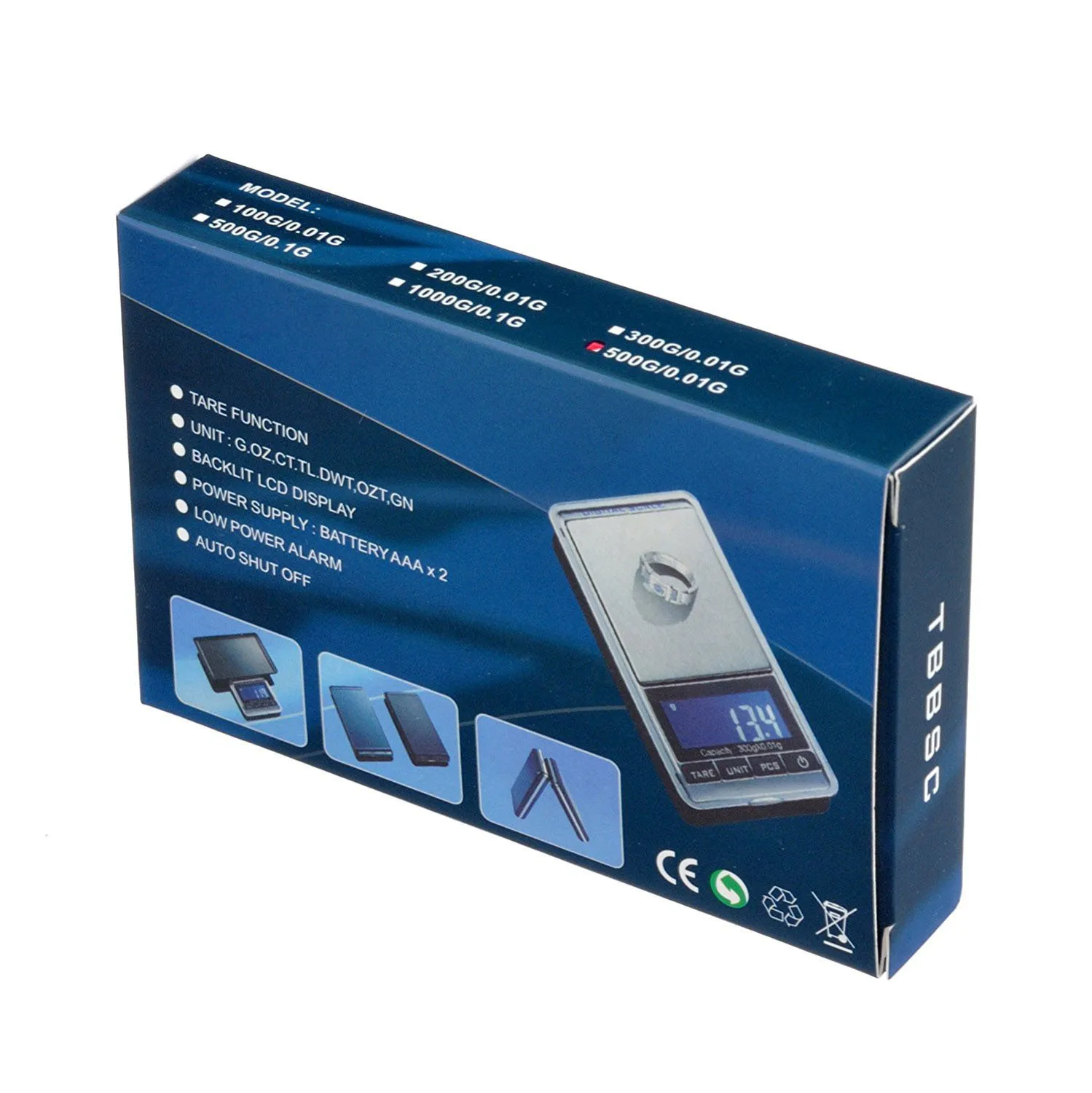 Digital Gram Scale Pocket Diamond Carat Scale 0.01g