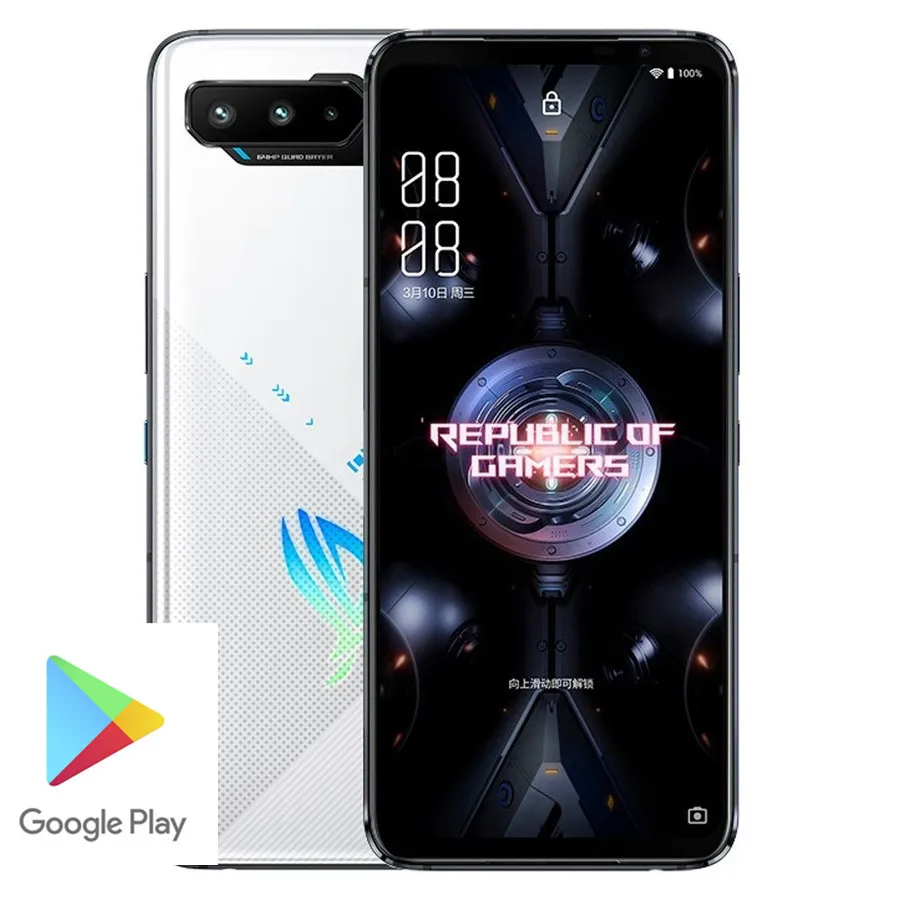 ASUS ROG телефон 5 Snap888 12 Гб 128 ГБ 6,78 дюймов 6000 мАч 65 Вт Быстрая зарядка NFC Android 11 OTA обновление игровой телефон ROG5