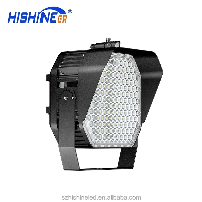 Hishine новый дизайн светодиодные спортивные светильники SMD7070 светодиодный чип IP66 осветительные столбы для крикета 1000 Вт светодиодное освещение стадиона
