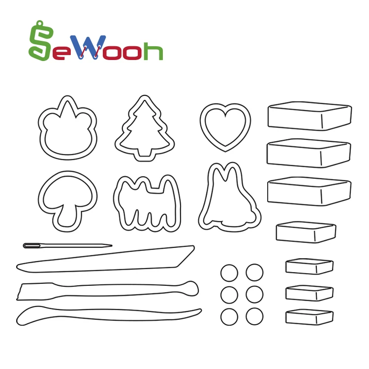 Art Craft Kids DIY Clay Jewelry  Oven Needed Kids DIY Craft Kit