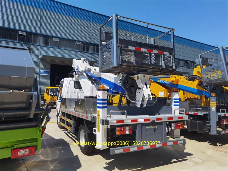 600p npr Japanese 21 meter 22 meter aerial platform truck 28 meter Japan aerial work truck in Russia