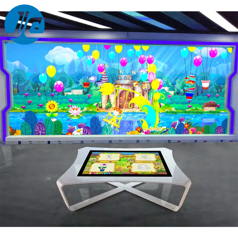 Direct Factory Magic Painting Touch Table Interactive Projection Artwork Interactive Display Board Projector