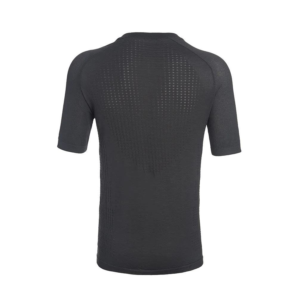 Support Samples Comfortable Short Sleeve Standard Fit Merino Wool T Shirt For Men