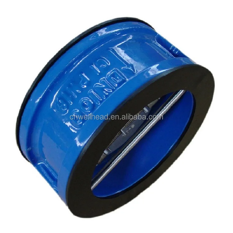 FACTORY DIRECT SALE  CASTING/FOGRED API 6D RUBBER SEAL DUAL PLATE CHECK VALVE WITH WAFER/LUG/RTJ  2INCH~60INCH  WP: 150LB~4500LB