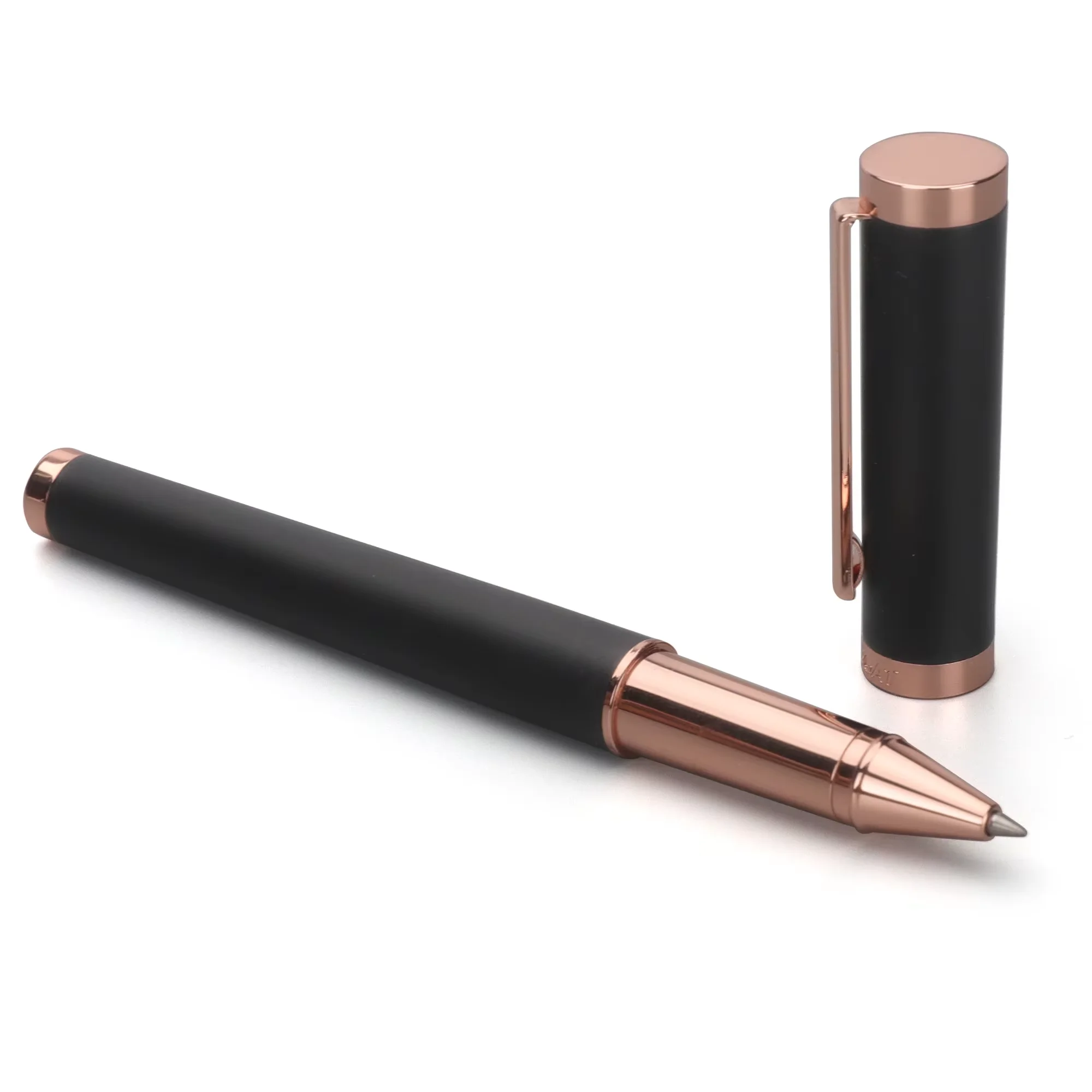 Hot Sales Advertising Black Roller Pen Hotel Office Writing Pen For Gift