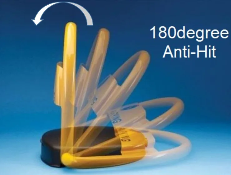 NO PARKING lock  Parking Stop Parking Reserve Bollard