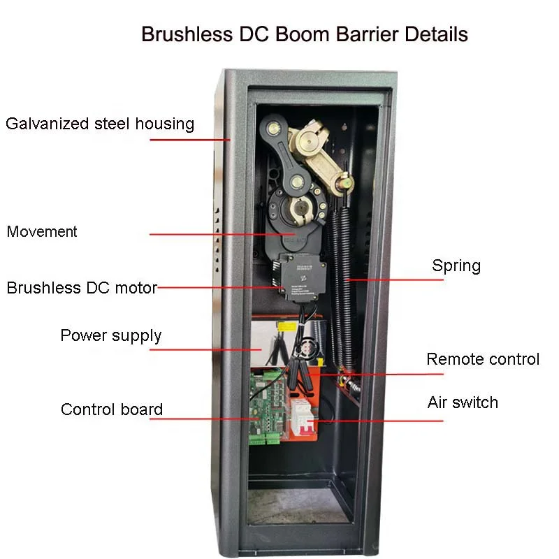 Security Automatic Vehicle Road Fence Car Parking System Barrier Security Gate