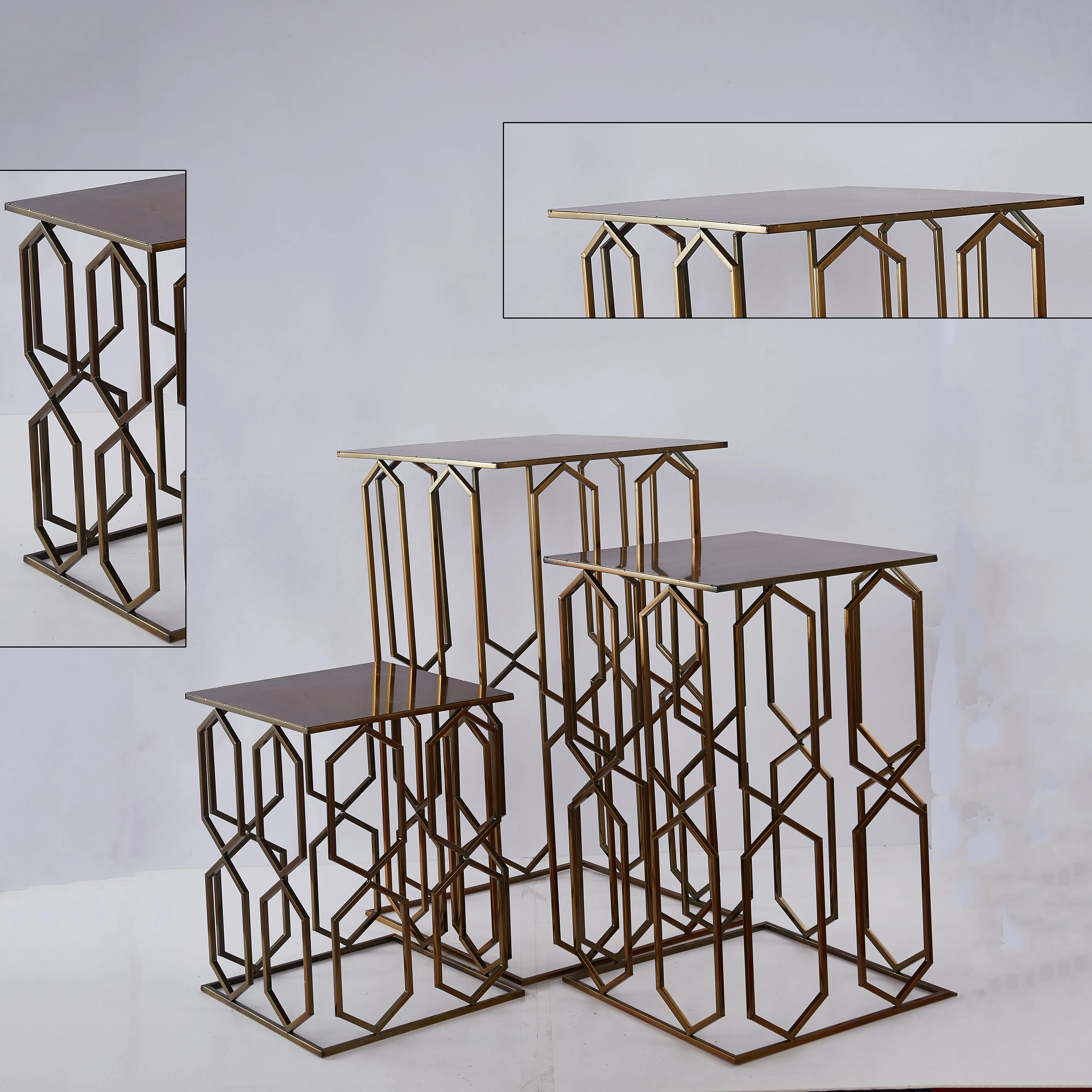 wedding supplies wedding decoration Wedding home decoration table cake stand display centerpieces flower stand metal stand