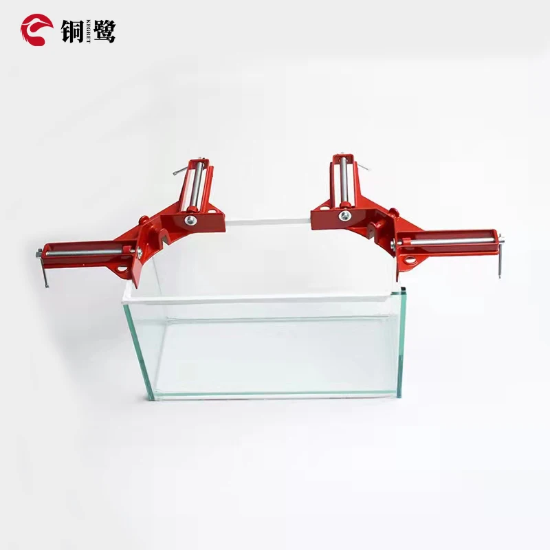 KEGRET 4 PCS Rugged 90 Degree Right Angle Clamp Corner Clamps Fixed Glass Wood Picture Frame Woodwork Right Angle