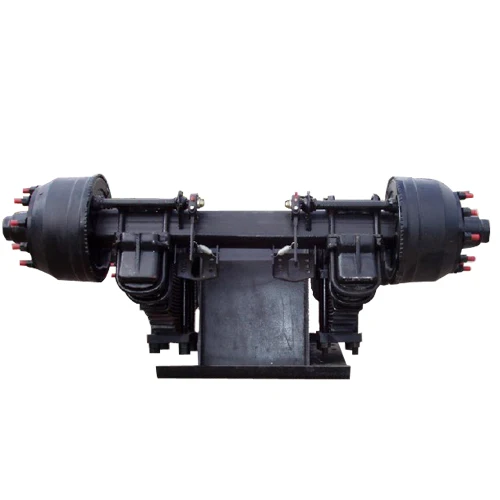 Factory Manufacture 24t Germany Type Bogie Suspension Use Trailer Axle