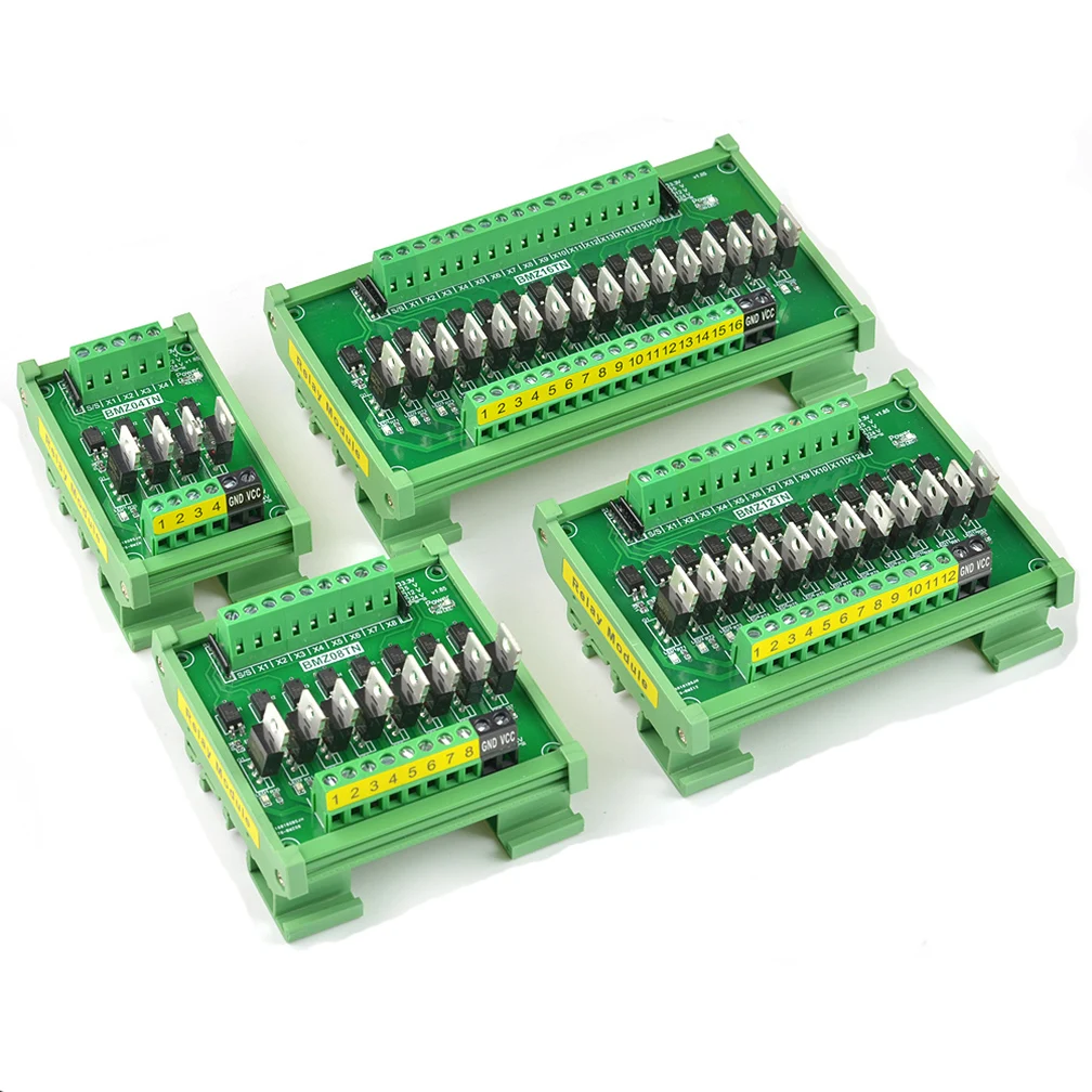 Relay Module 24vdc 16 Channel Idc Terminal Block Plc Output Interface Relay Board