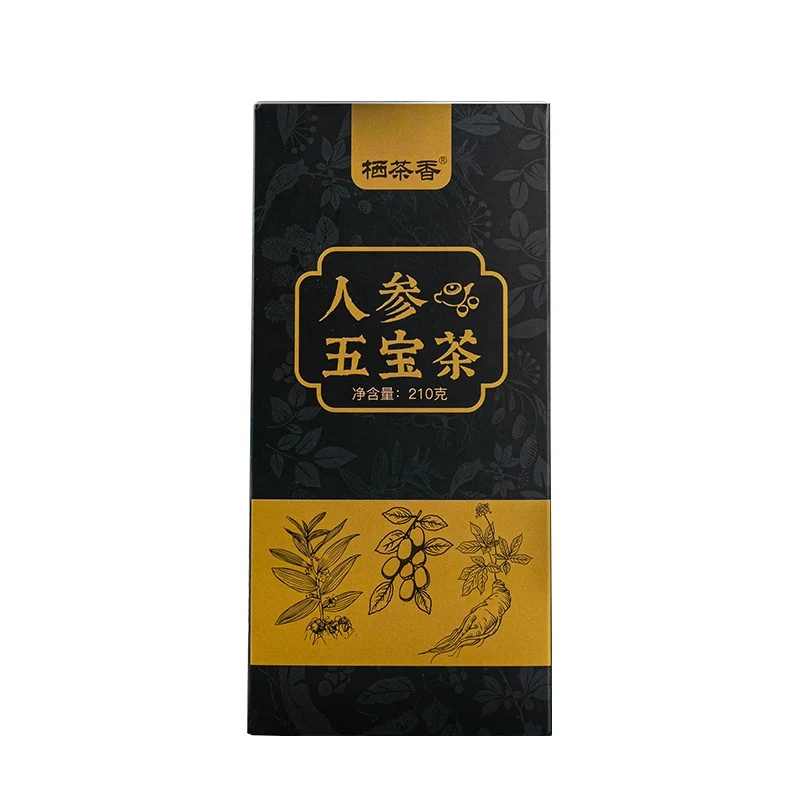 Chinese Ginseng five treasure  tea Male Tea