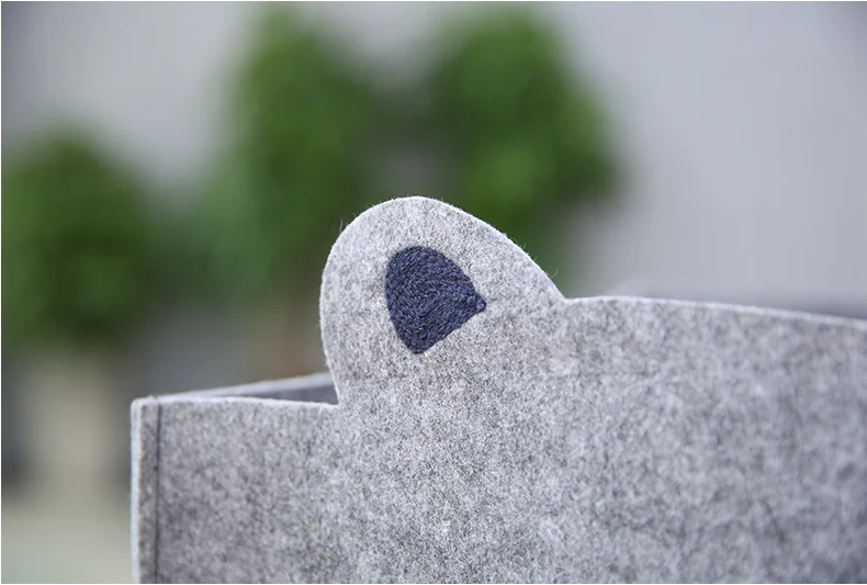 
Ecofriendly Storage Box Felt For Kids Toys 