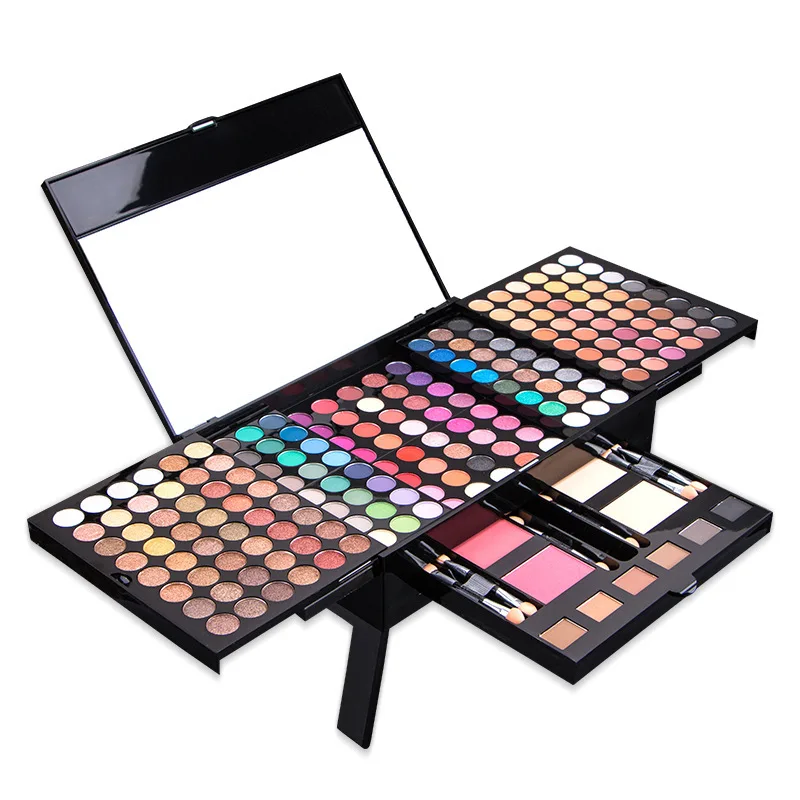 Multicolor Eyeshadow Blush Palette Cosmetic Face Powder Women Makeup Case Full Make Up Eye Shadow Palette