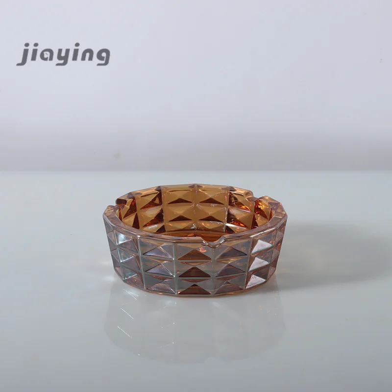 Nice Design Mini Clear Ashtray Glass Ashtray  Wholesale For Smoking