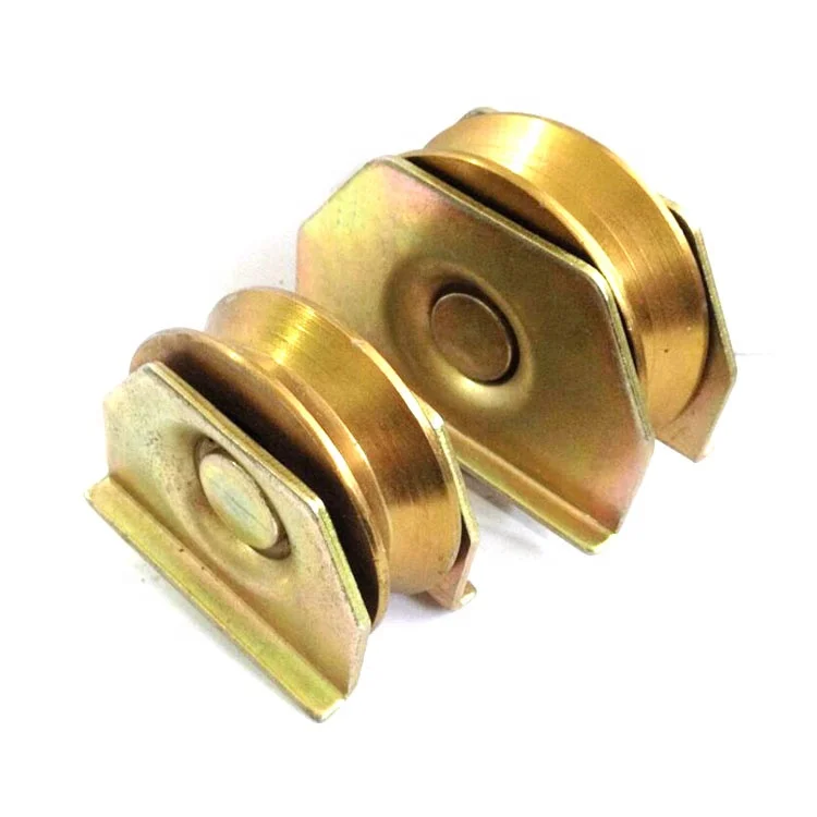 Sliding Gate Wheel With Double Plates Sliding Door Gate Roller With U/V/Y Groove
