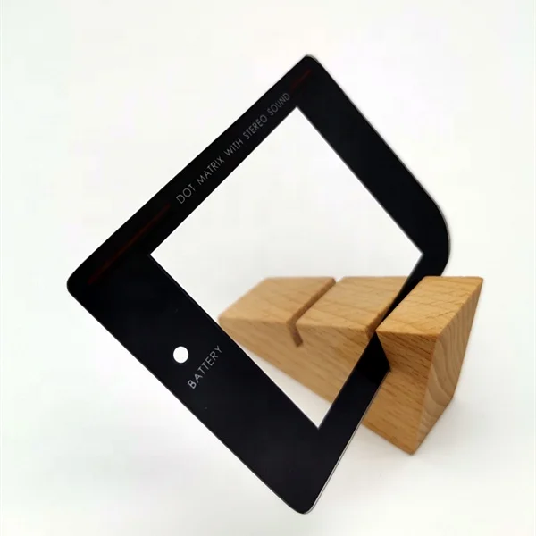 0.5mm 0.7mm 1.0mm 2mm 3mm Customized cut corning gorilla tempered glass with black printing