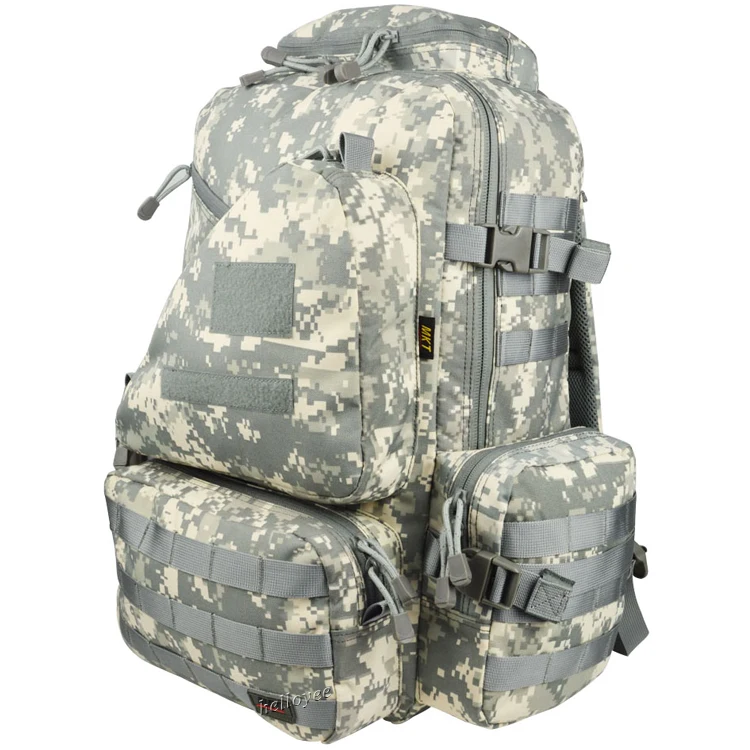 3 Day 50L Waterproof Camouflage Backpack 3D Expandable Backpack 600D